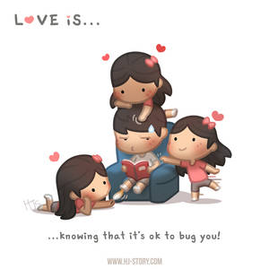 Love is... bugging you!