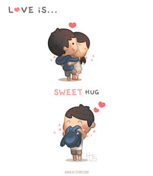 Love is ... Sweet hug