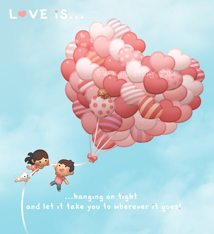 Love is... Hang on tight! by hjstory Love is... Hang on tight! by hjstory