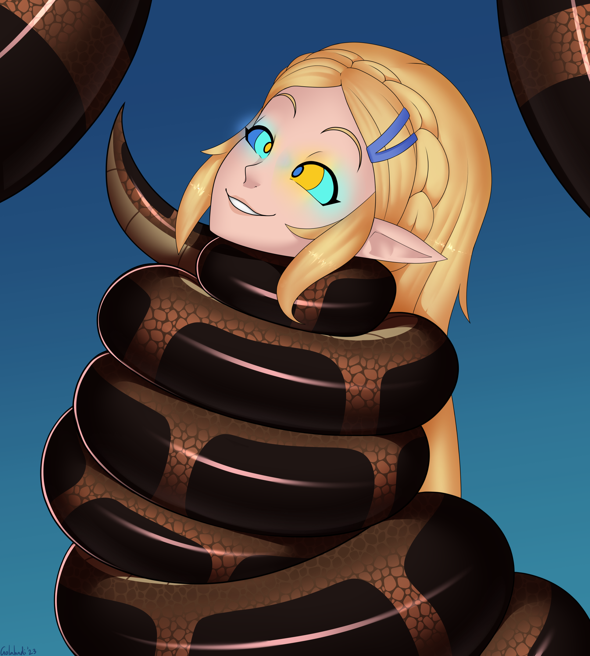 Deviantart Coiled Zelda Coiled by G-lahndi on DeviantArt
