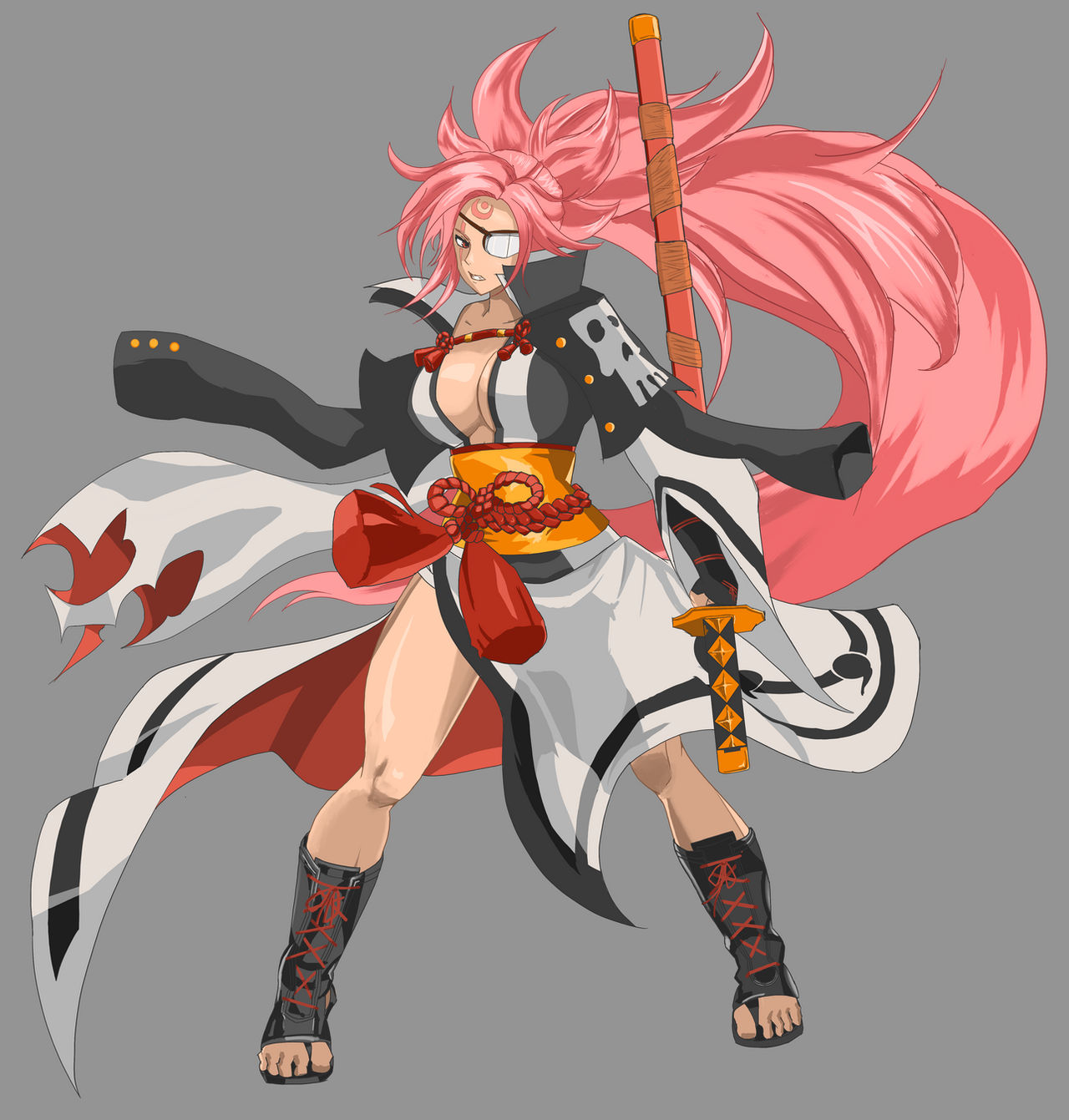 Baiken R Baiken Guilty Gear by Bonnam9 on DeviantArt