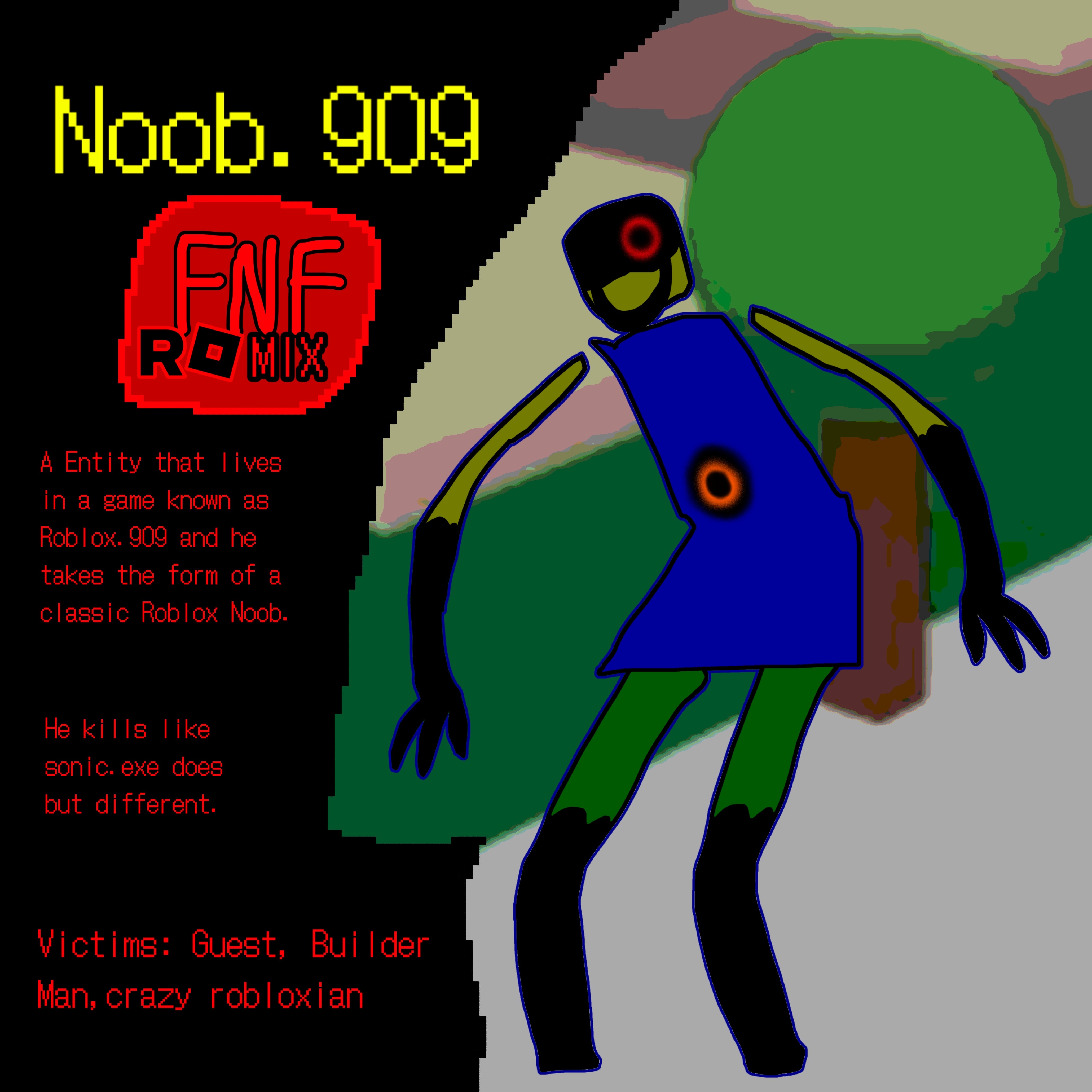 Noob.909 Reference Sheet by UnkownFenikenFox on DeviantArt