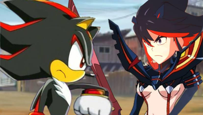 Shadow The Hedgehog Vs Ryuko Matoi by Superspidy500 on DeviantArt