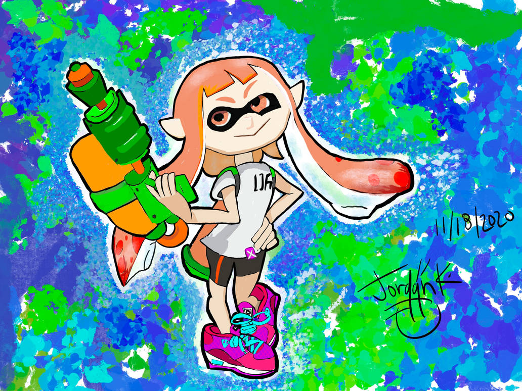 Splatoon Figure Deviantart Splatoon by DeviantJordanK on DeviantArt
