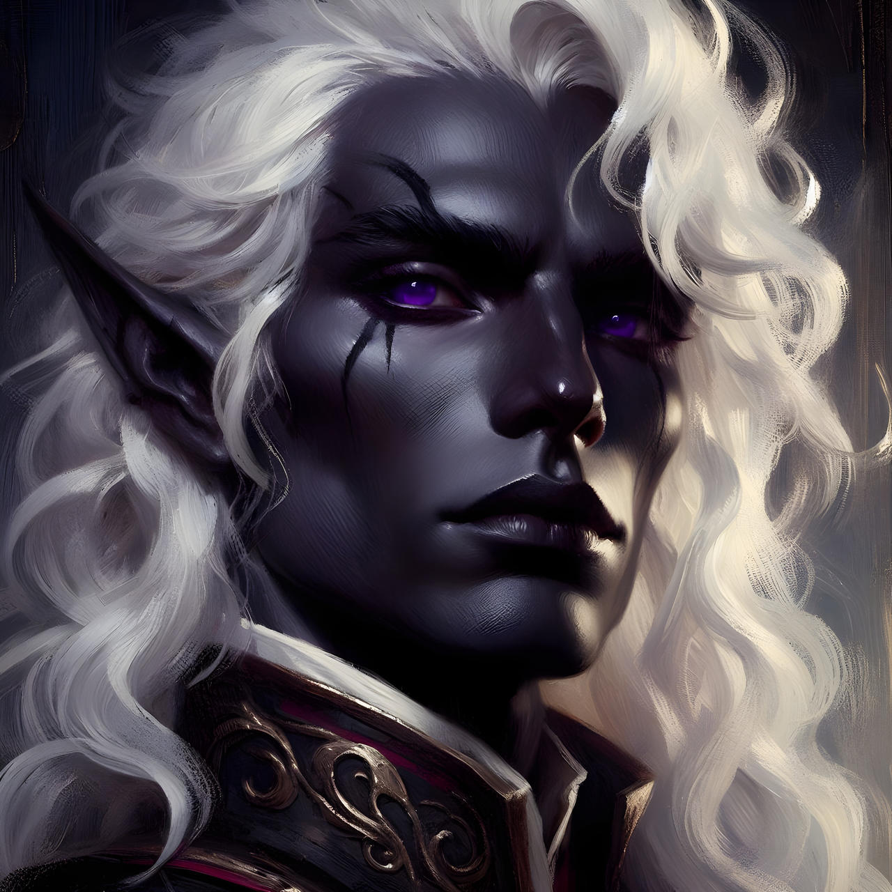 Seldarine Drow Bard by MetaphysicMC on DeviantArt