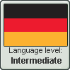 Language Level: German-Intermediate