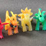 Rainbow Elemental Dragons