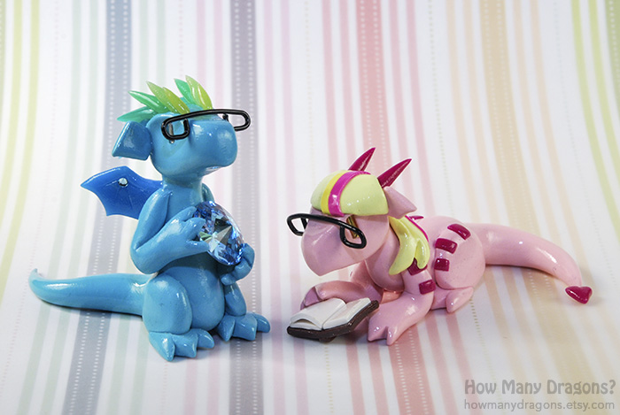 Little Hipster Dragons