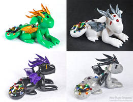 Rainbow Guardian Dragons