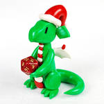 Festive Dice Dragon by HowManyDragons