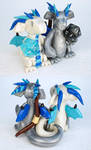 RPG Cake Topper Couple by HowManyDragons