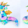 Rainbow Opal Dragon