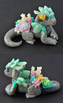 Succulent Dragon Guardian by HowManyDragons