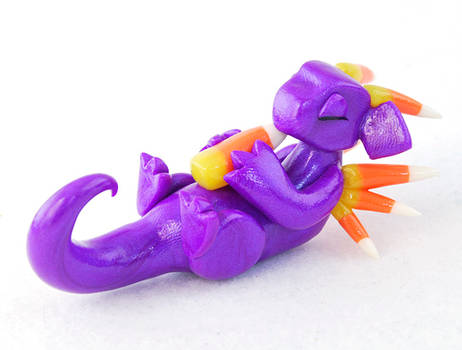 Purple Candy Corn Dragon