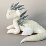 White Glitter Aurora Dragon