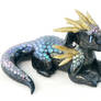 Black Glitter Aurora Dragon