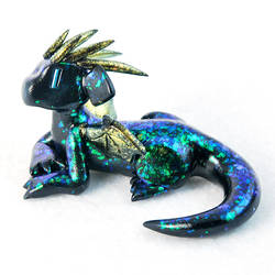 Black Opal Dragon Guardian