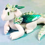 White and Green Fairy Leaf Dragon
