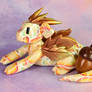 Acorn and Oak Leaf Dragon