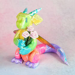 Rainbow Fairy Bouquet Dragon