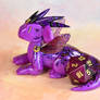 Purple Fairy Dice Dragon