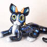 Galaxy Cat-Dragon Figurine