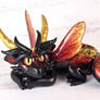 Fiery Black Fairy Dragon