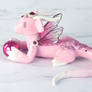 Pink and White Fairy Dragon