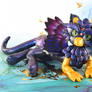 Dark Purple Griffin