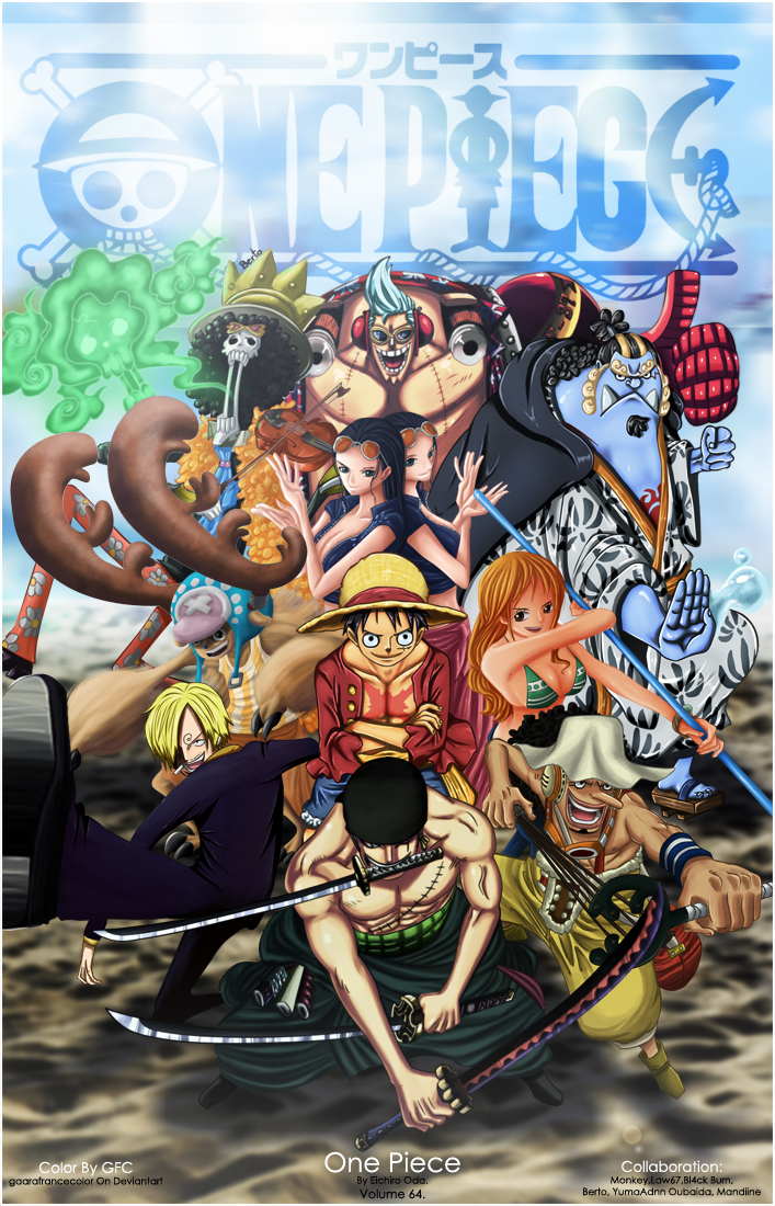 Tome 64, One piece By Eichiro Oda cover