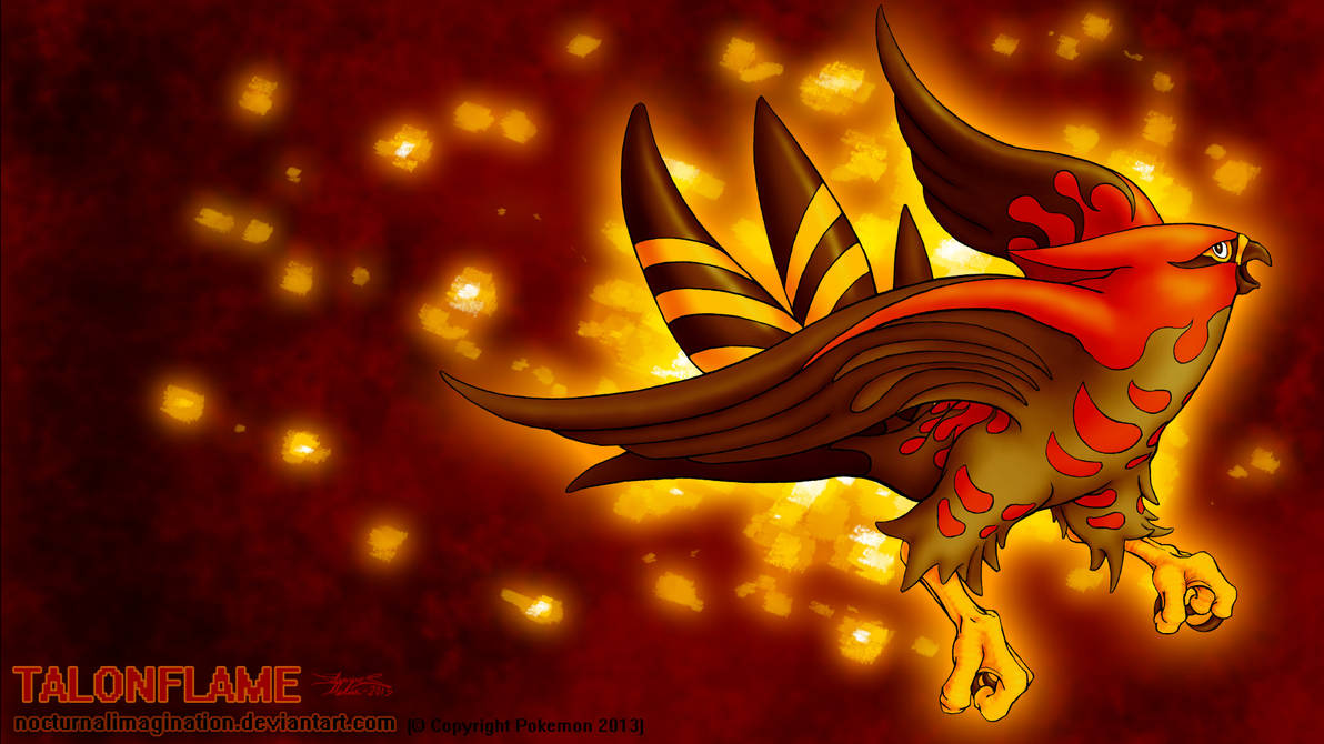 Pokemon - Talonflame by Nocturnalimagination on DeviantArt