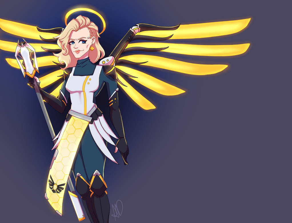 Mercy Rework Concept Overwatch - Mercy Redesign by Genesis-of-11 on DeviantArt