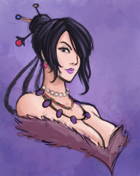 FFX - Lulu Sketch