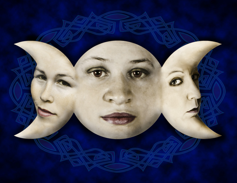 Triple Moon Goddess