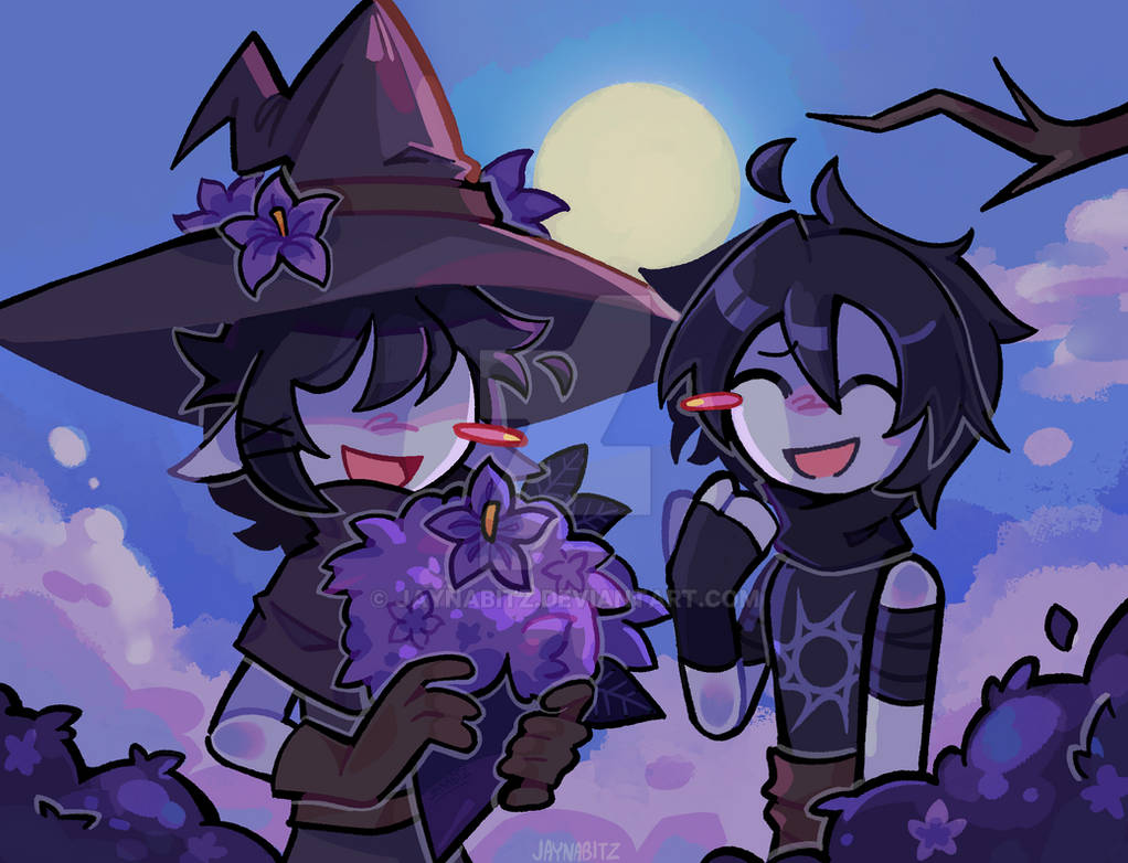 A garden of nightshades azuretime forsaken by Jaynabitz on DeviantArt