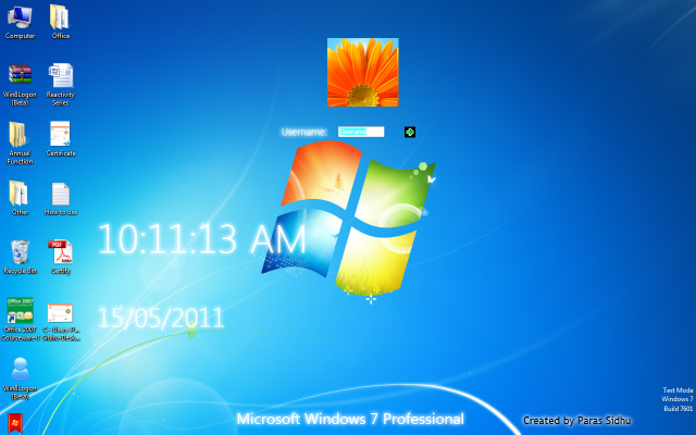 Win8Logon - Win 8 Logon in 7