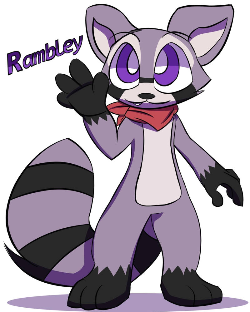 Rambley the Racoon by Greytics on DeviantArt
