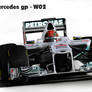 F1 Mercedes GP - W02 2.0