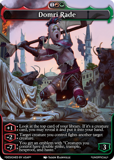 Domri Rade by ASAPproxies on DeviantArt