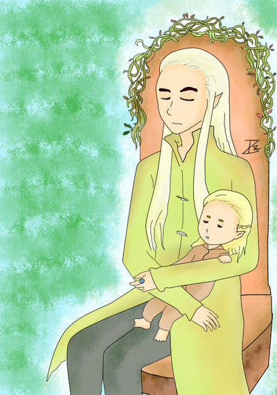 Thranduil And Baby Legolas By Paula Phantomhive On Deviantart Thranduil And Baby Legolas By Paula Phantomhive On Deviantart