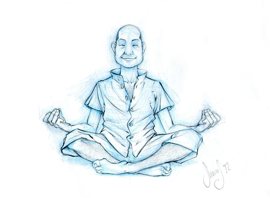 Sketch Commission - Yoga pose