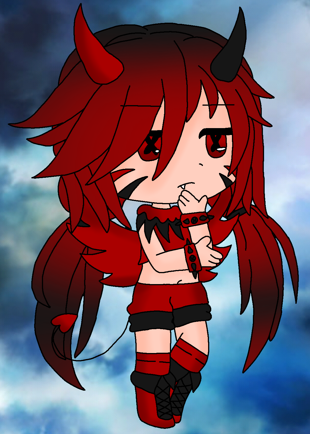 Alix me my art new oc gacha editx by majakulczyk on DeviantArt