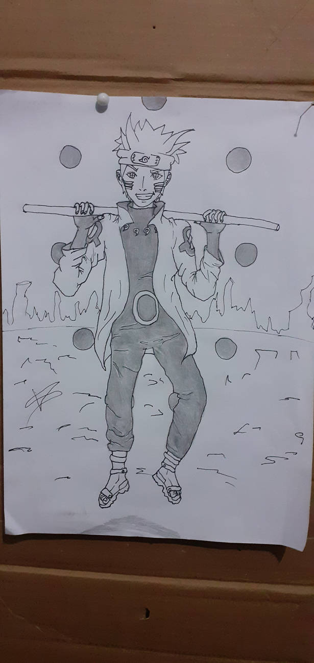 Naruto Six Paths Sage Mode by Feeliane on DeviantArt