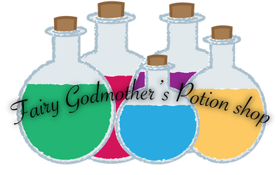 Fairy Godmother's Potion Shop Logo