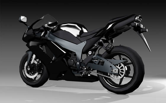 ZX-6R 3d Model W.I.P.