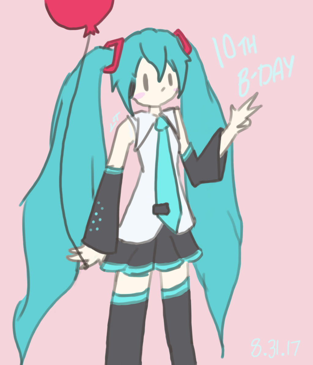 Happy B-day Miku~