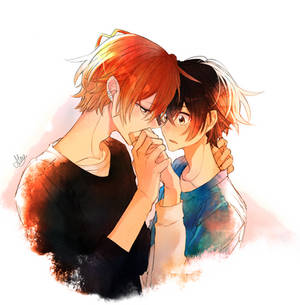 'I love you' - Sasaki to Miyano [Fanart]