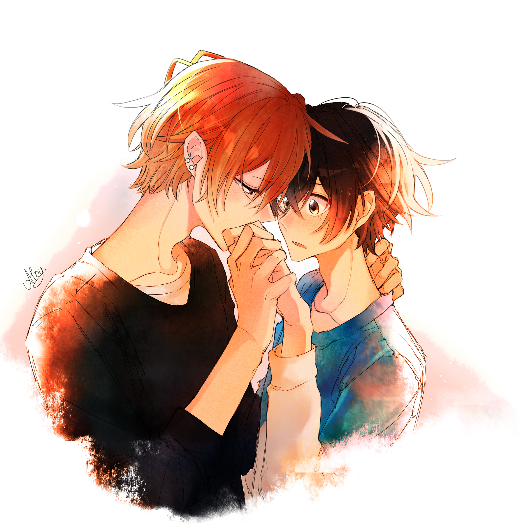 Sasaki and Miyano  Anime fanart, Anime romance, Anime