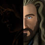 HOBBIT_ Bilbo x Thorin Shadows/Light (reuploaded)