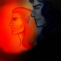 Mairon and Melkor